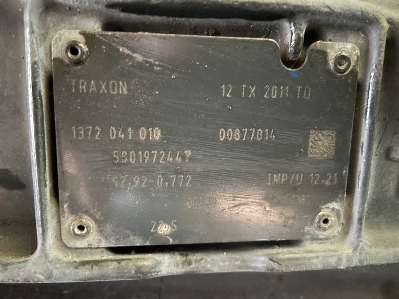 IVECO S-WAY 5801972449 VÁLTÓ AUTOMATA INTARDERREL TRAXON 12 TX 2011 TO R=12,92-0,772 – 4. kép