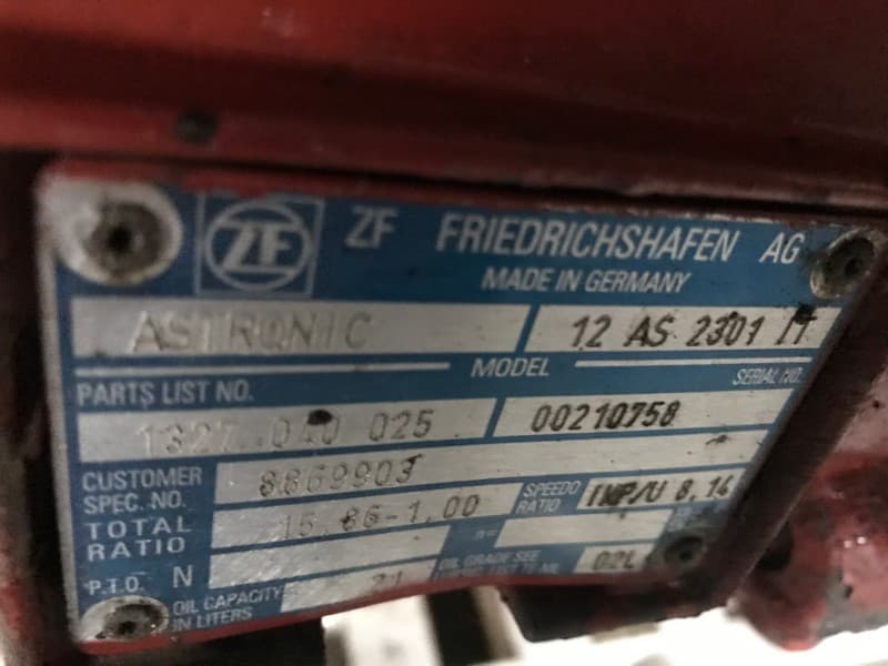 CUTIE DE VITEZE ZF 12 AS 2301 IT R=15,86-1,00 – 5. kép