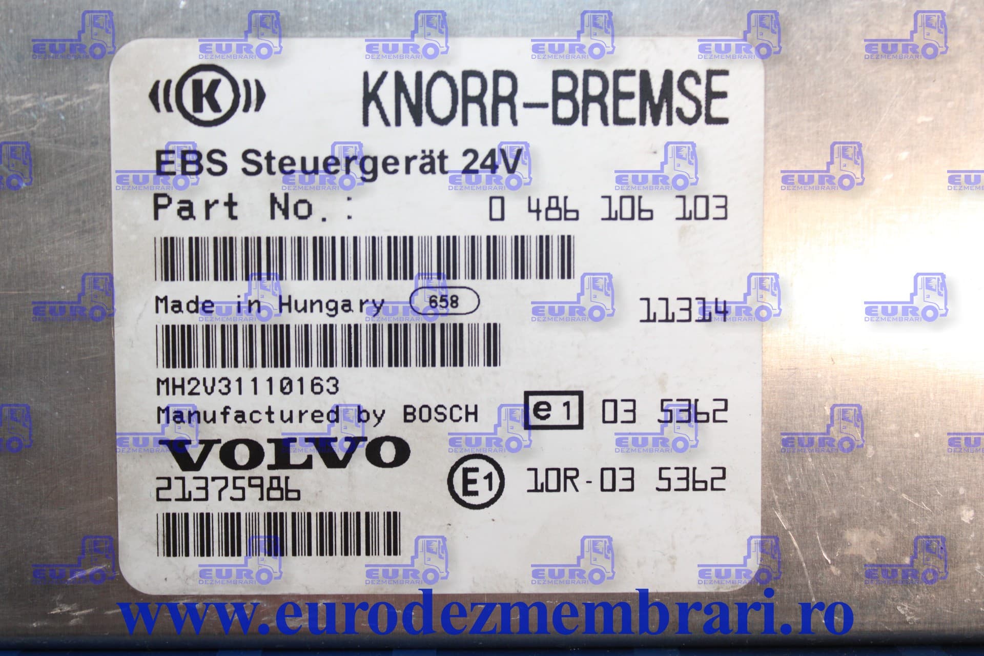 CALCULATOR EBS VOLVO 21375986 – imagine 3