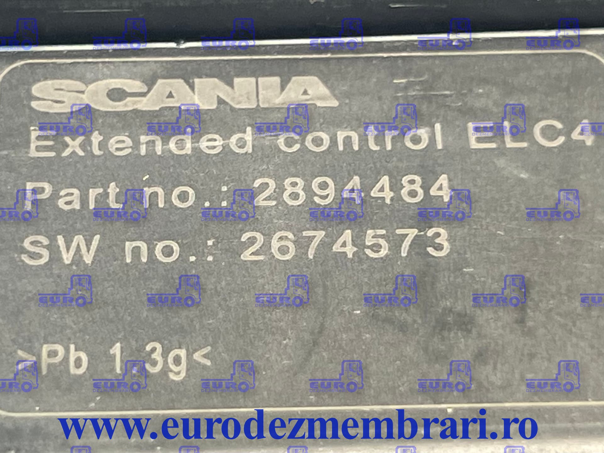 ELC4 SMS VEZÉRLŐEGYSÉG SCANIA NGS 2894484 – 2. kép