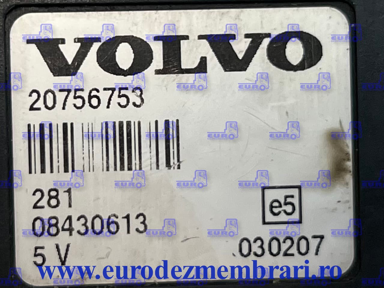 ECAS VEZÉRLÉS VOLVO FH13 20756753, 22234415, 20514067 – 2. kép