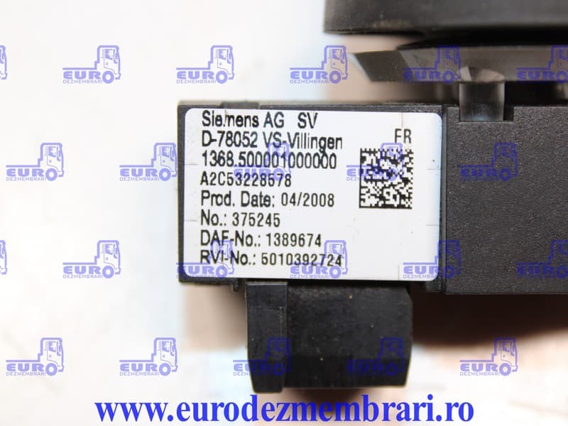 COMANDA MENIU PRINCIPAL DAF XF105 1389674 – imagine 4