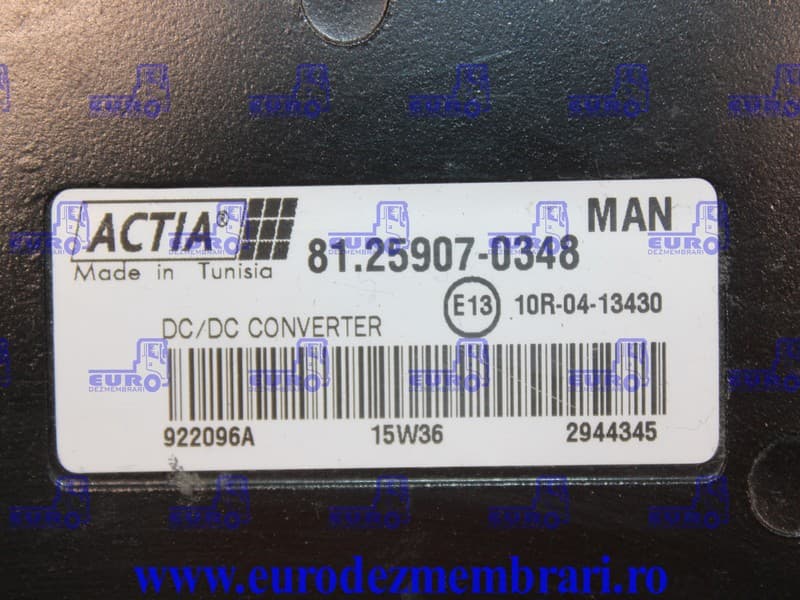 CONVERTIZOR MAN 81.25907.0348 – imagine 3
