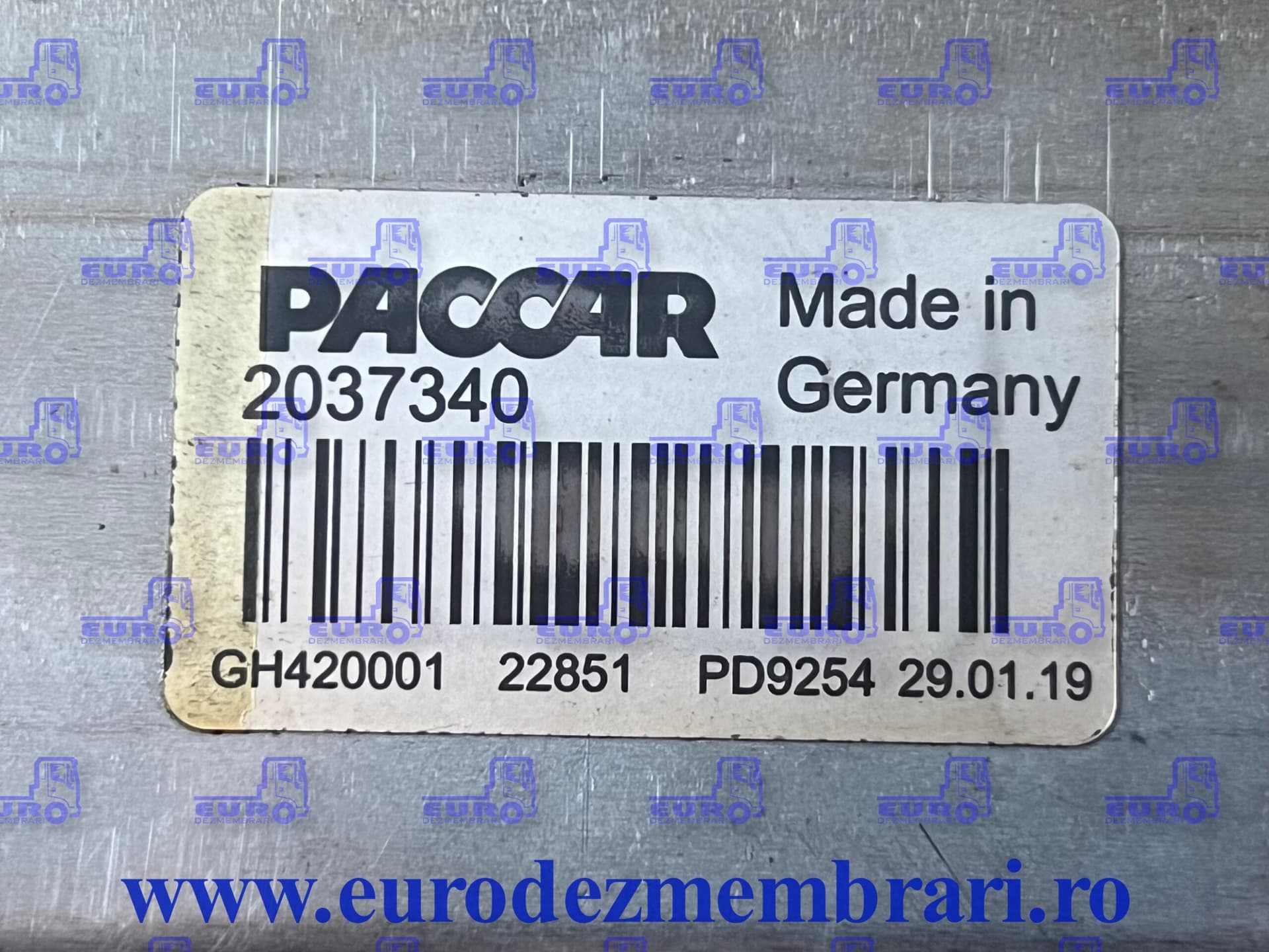 EGR DAF MX11 2037340, 2414484 – imagine 3