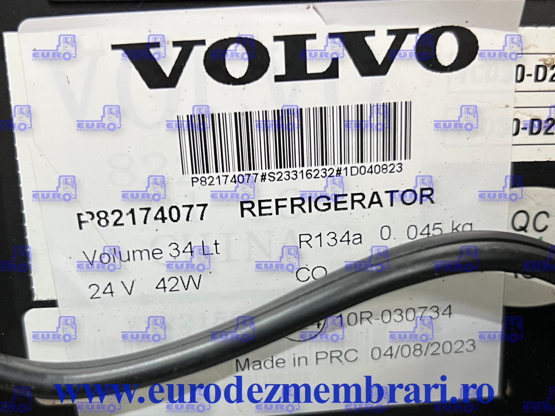 HŰTŐSZEKRÉNY VOLVO FH4 82174077, 23834689, 24885180 – 5. kép