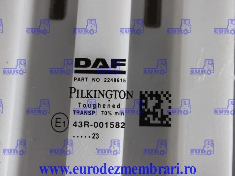 JOBB ABLAK DAF XF XG 2248615 – 2. kép