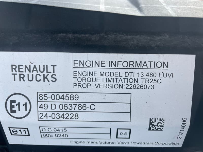 MOTOR RENAULT T DTI 13 EURO 6 480CP – imagine 9