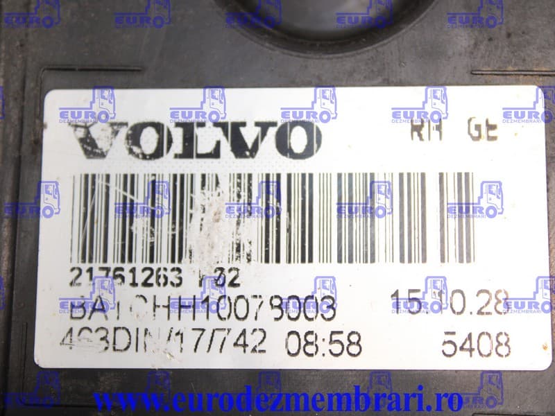 FÉKLÁMPA JOBB VOLVO FH 21761263, 21652962 – 5. kép