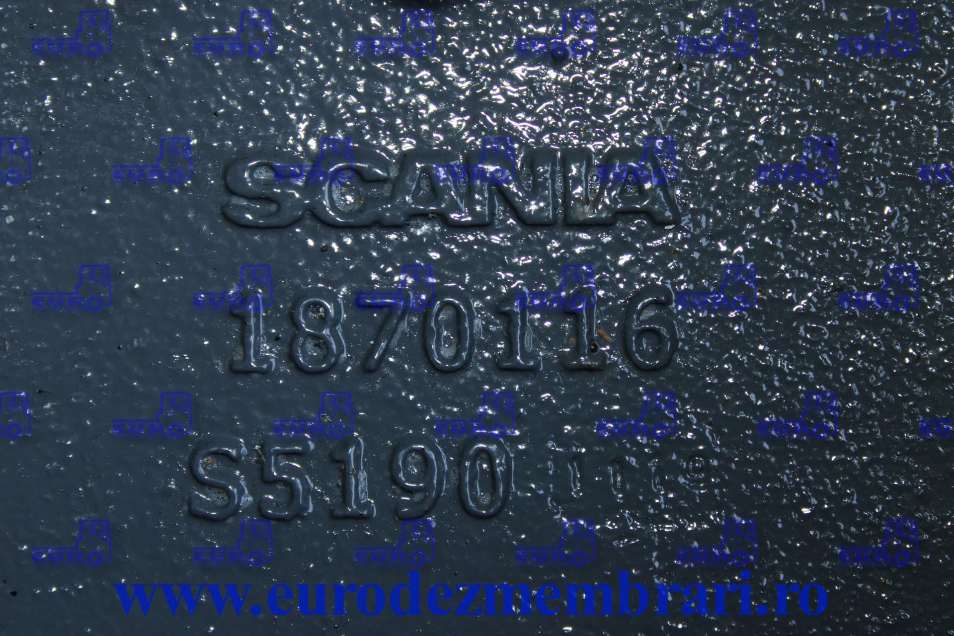LEAF SPRING BRACKET REAR SCANIA 1870116 – image 3