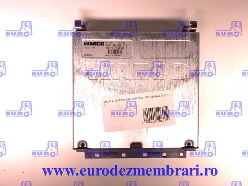 CALCULATOR EBS2 EVO MERCEDES A0004467336 4461300600, A0004464336, A0004465636, A0004469436, A0014460336