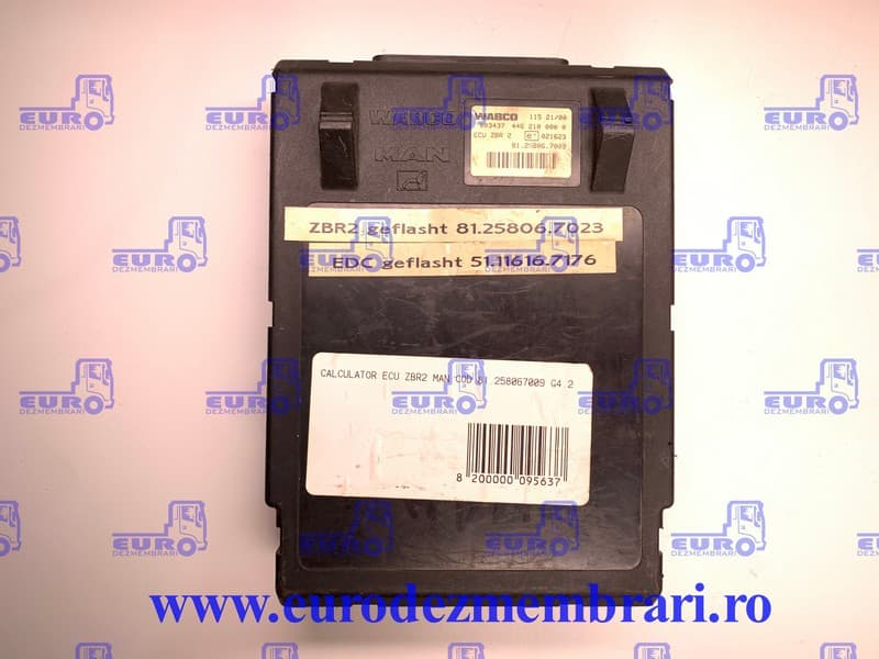 CALCULATOR ECU ZBR2 MAN 81.25806.7009, 4462100000