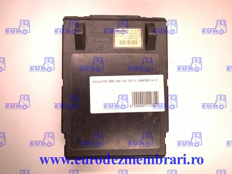CALCULATOR ECU ZBR2 MAN 81.25806.7028, 4462100010