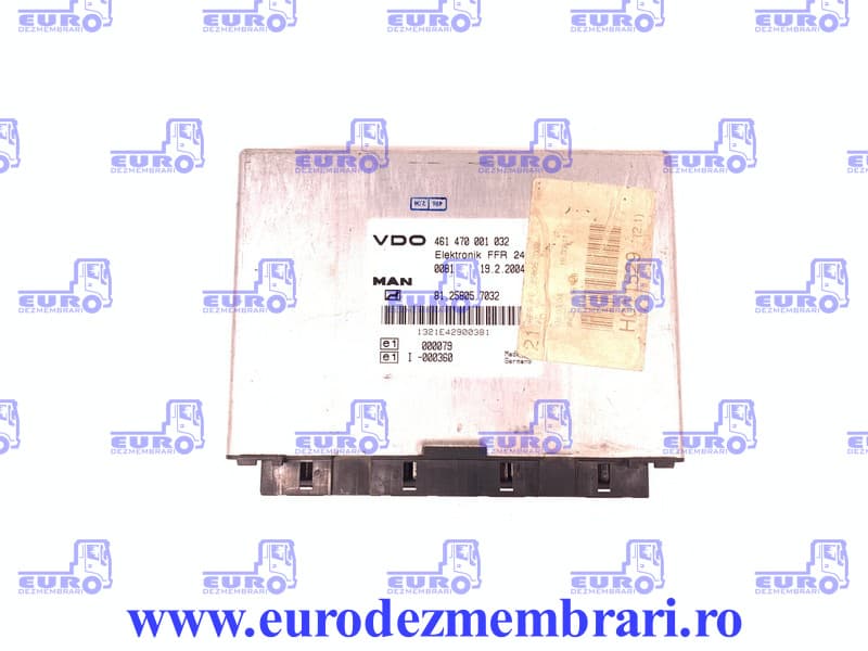 ECU FFR MAN TGA 81.25805.7032, 81.25805.7021, 81.25805.7022, 81.25805.7028, 81.25805.7029, 81.25805.7030, 81.25805.7024, 81.25805.7015