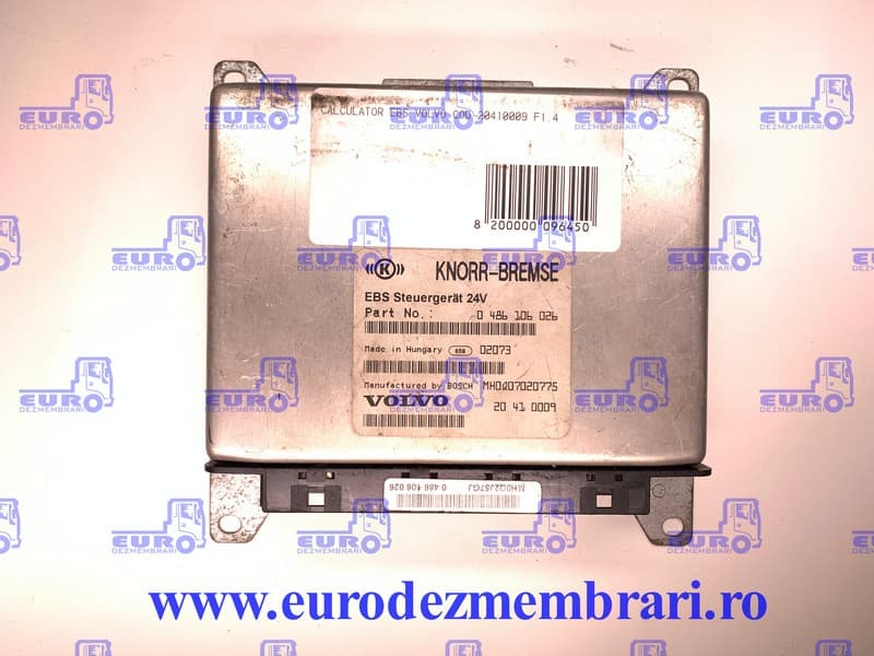 EBS VEZÉRLŐEGYSÉG VOLVO 20410009, 3198461