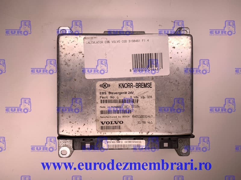 EBS VEZÉRLŐEGYSÉG VOLVO 3198461, 20410009