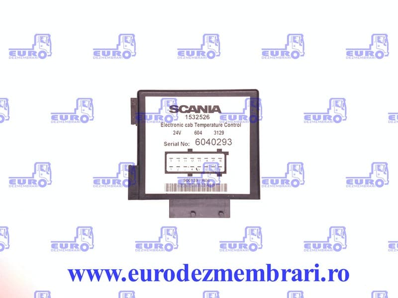FÜLKE HŐMÉRSÉKLET VEZÉRLŐEGYSÉG SCANIA 1532526, 1386474, 1425069, 1435650, 1521305