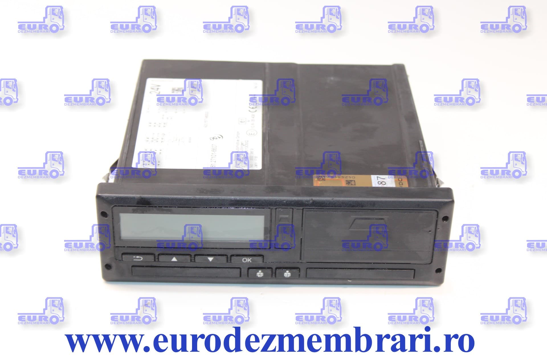 TACHOGRAPH DIGITAL R3.0 MAN 81.27101.6607, 81.25817.7116, 81.27101.6569, 81.27101.6577, 81.27101.6578, 81.27101.6584, 81.27101.6590, 81.27101.6592, 81.27101.6593, 81.27101.6597, 81.27101.6632, 81.27101.6633